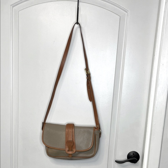 Dooney & Bourke Brown and Tan Shoulder Bag #288 - Picture 1 of 1